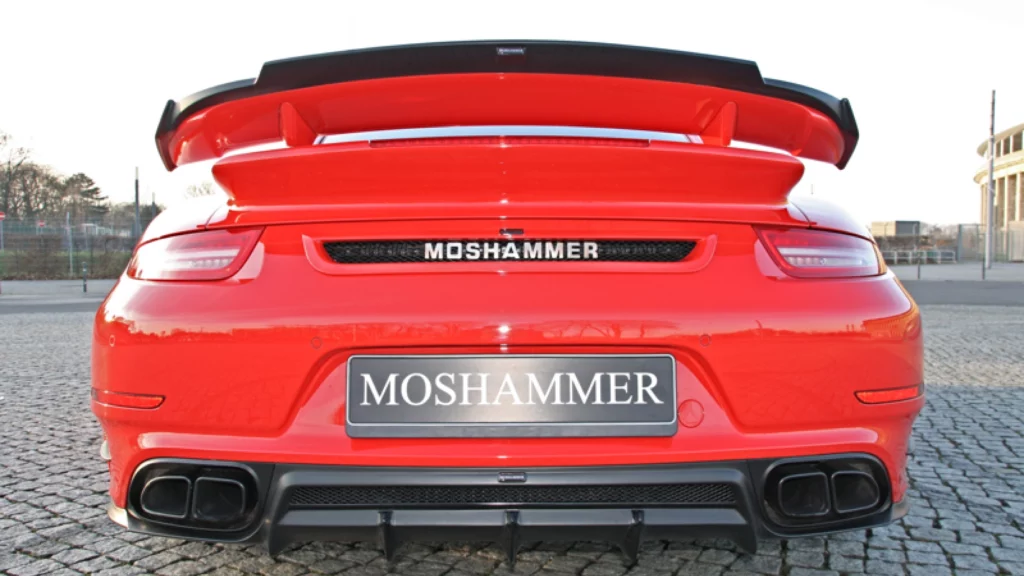 moshammer 991.1 Turbo rear diffuser - rear view