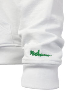 Moshammer legend-hoodie-signature-white-green