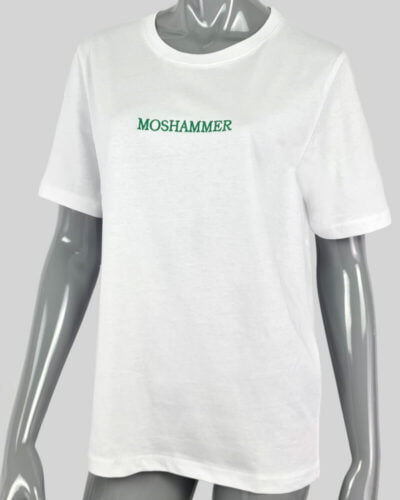 Moshammer womens white-green T-shirt Legend series