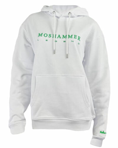 Moshammer womens white hoodie