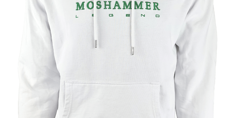 Moshammer fashion hoodie white-green