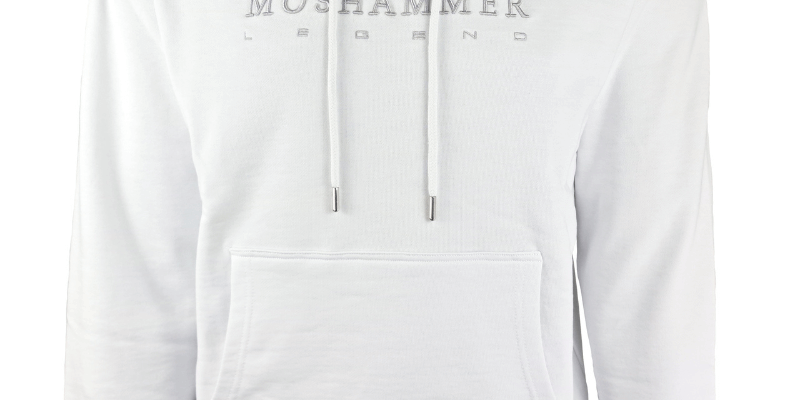 Moshammer Fashion Hoodie white-grey